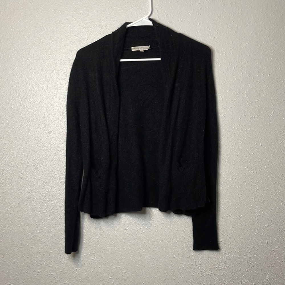 Women’s S Black cashmere cardigan